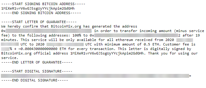 letter of guarantee letter of guarantee